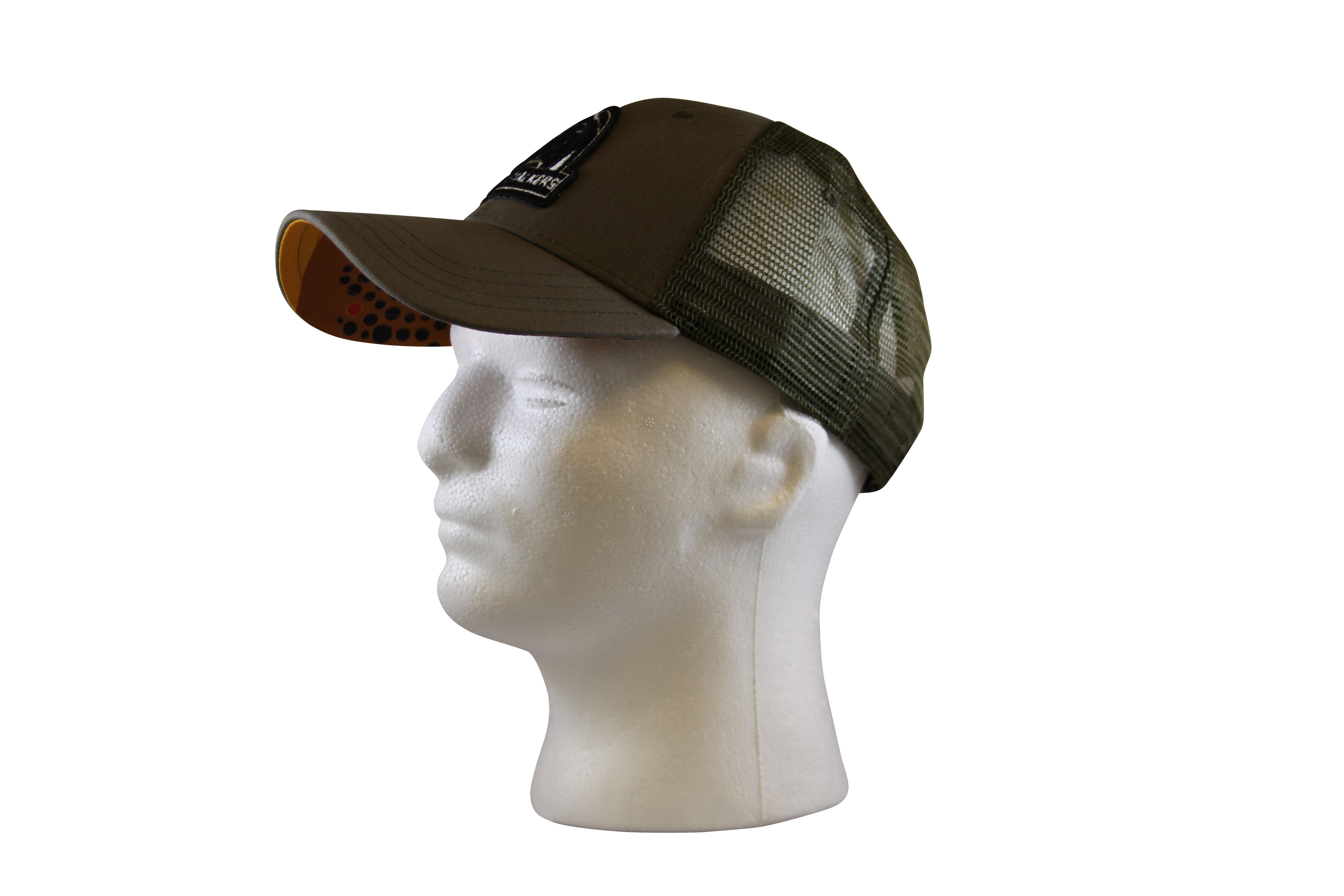 Brown Trout Hat - Moss